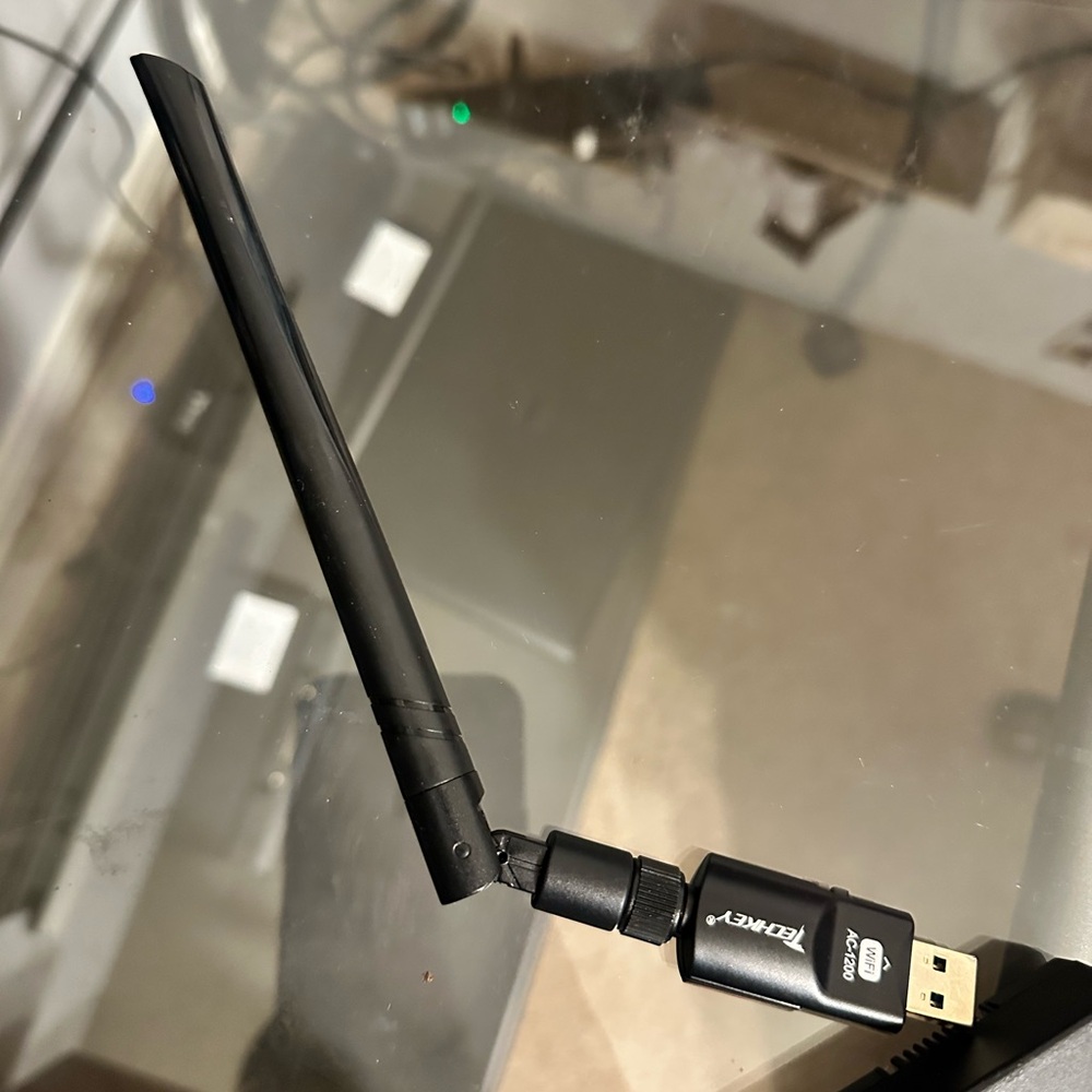 Tenda Black USB Wi-Fi Adapter with Antenna